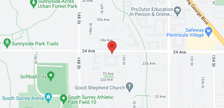 map of 27 14968 24 AVENUE